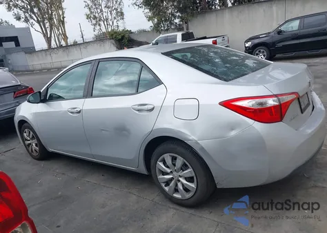 2014 Toyota Corolla Le from USA, damaged, VIN 2T1BURHE2EC177793